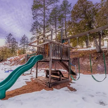 Cabin #3 Rainbow Trout - Pet Friendly- Sleeps 6 - Playground & Game Room Payson Exterior photo